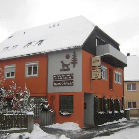 Gasthaus Zur Wolfsschlucht Hotel Sugenheim Esterno foto